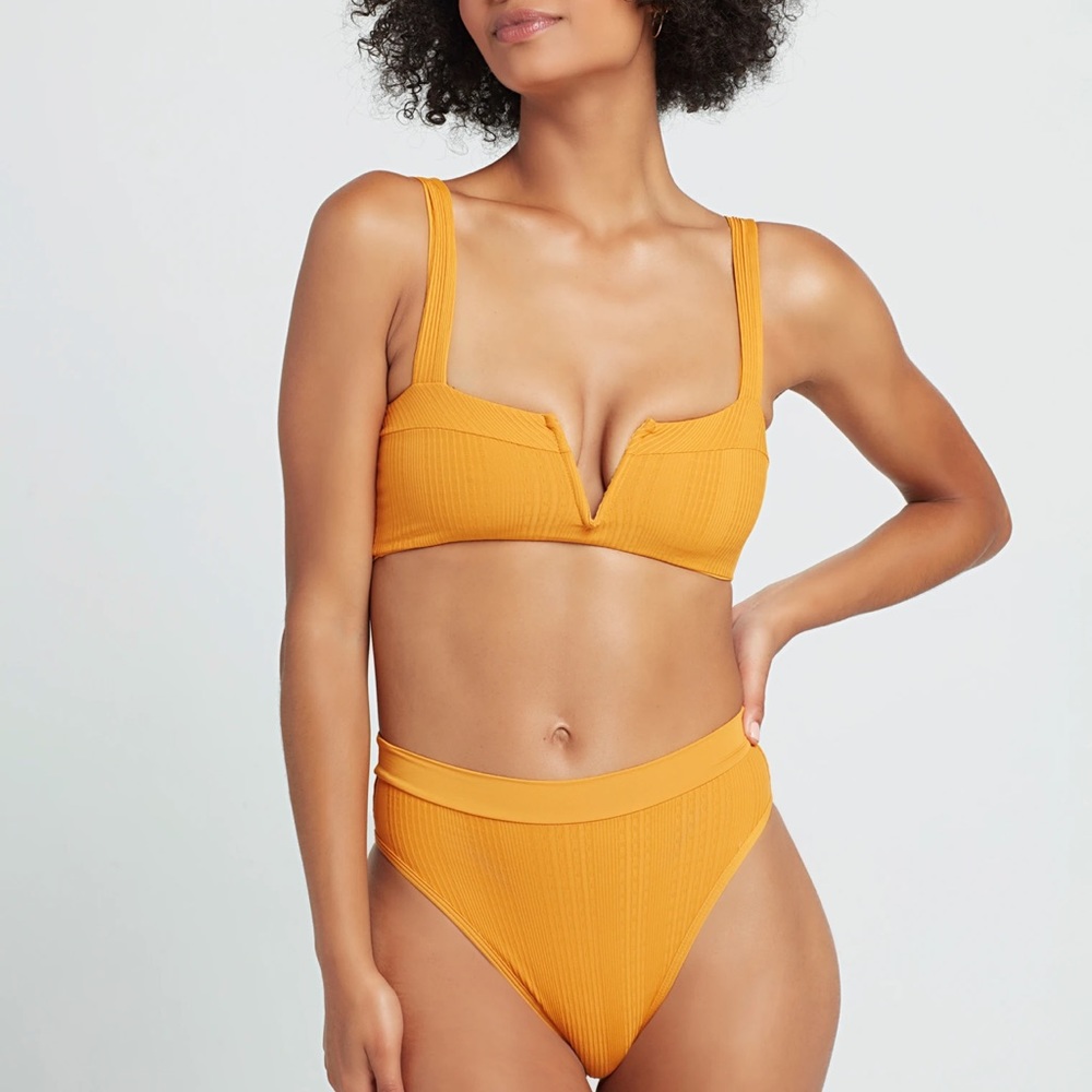 Pointelle Rib Frenchi Bikini Bottom